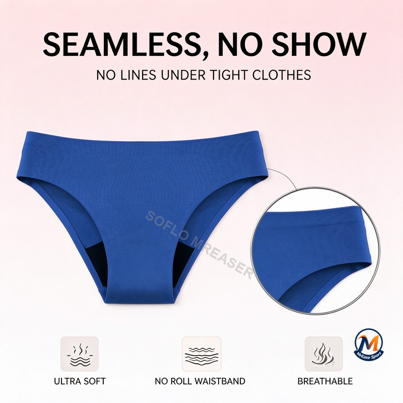 Period Panty Absorbent - Женские непромокаемые трусы для использования во