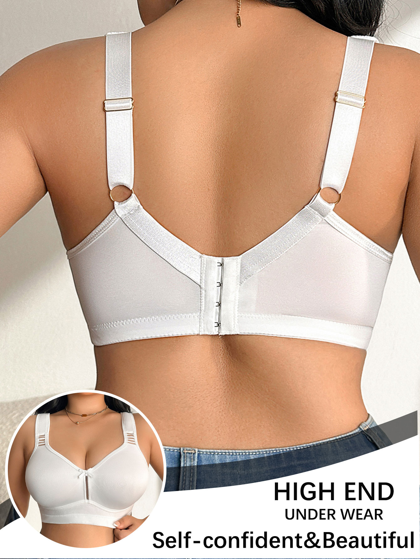 Бесшовный бюстгальтер больших  – обзор и цена Push Up Bra Padded