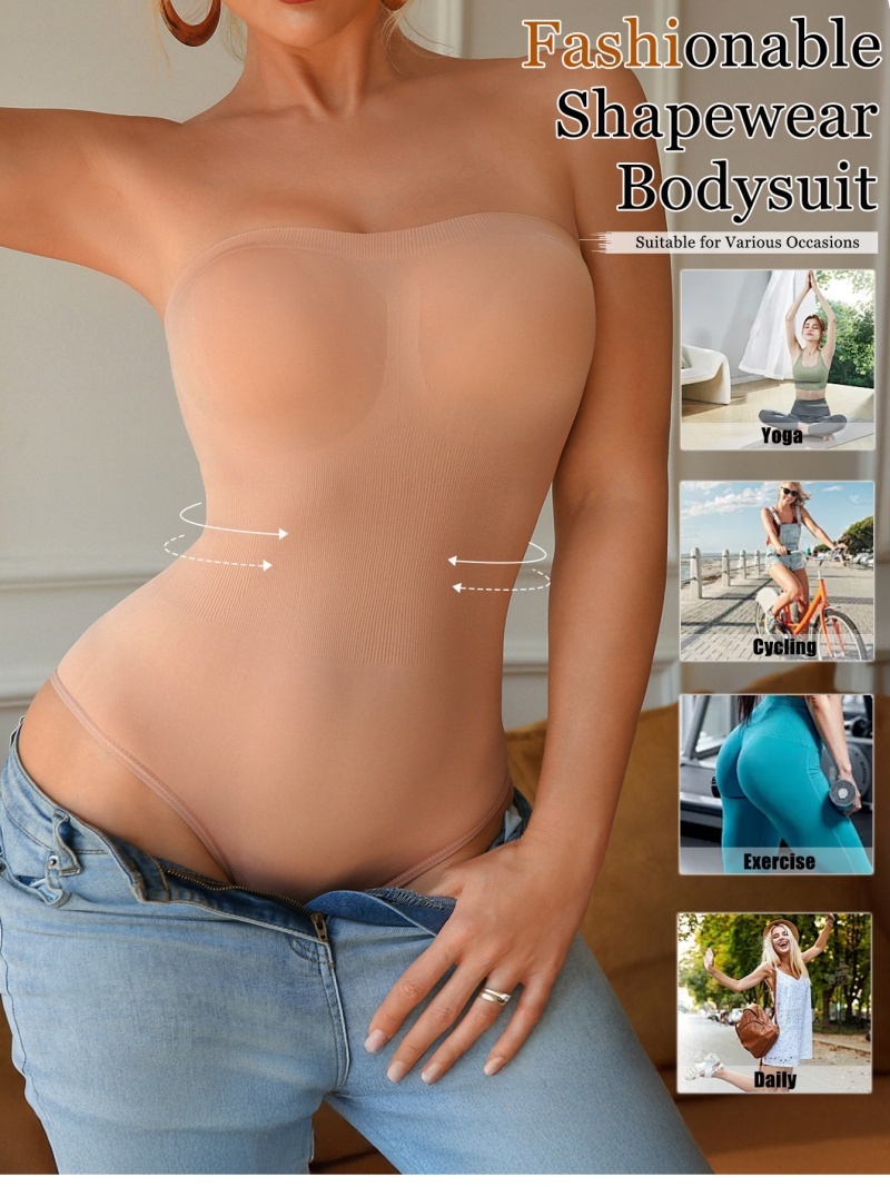 Бесшовный корректирующий боди  – обзор и цена Shapewear Bodysuit Firm