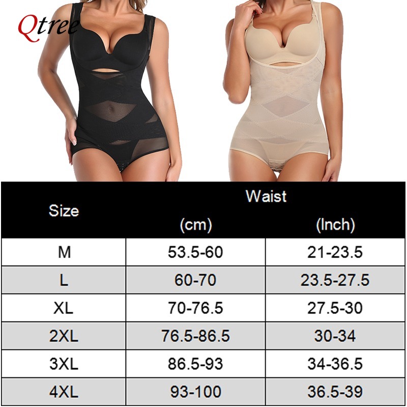Qtree Fajas Reductoras женский – обзор и цена Shapewear Bodysuit Firm