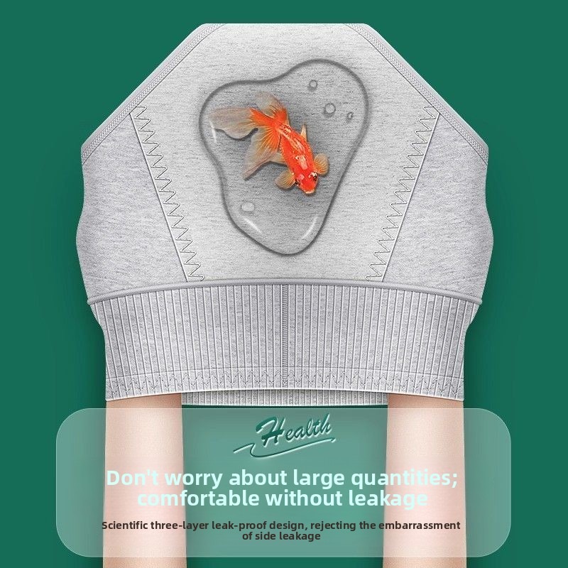 2 шт. женские трусы с высокой  – обзор и цена Period Panty Absorbent
