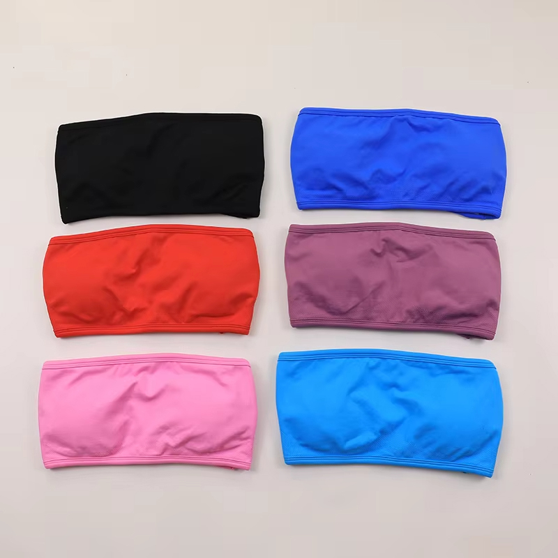 Женский топ-бандо с открытой с – обзор и цена Strapless Bra Backless