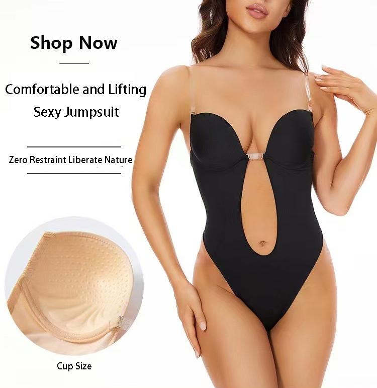 Бесшовный корсет-боди с глубок – обзор и цена Push Up Bra Padded